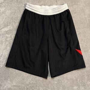 Nike Dri-Fit HBR Iconic Shorts Mens Large Black Athletic Swoosh Basketball